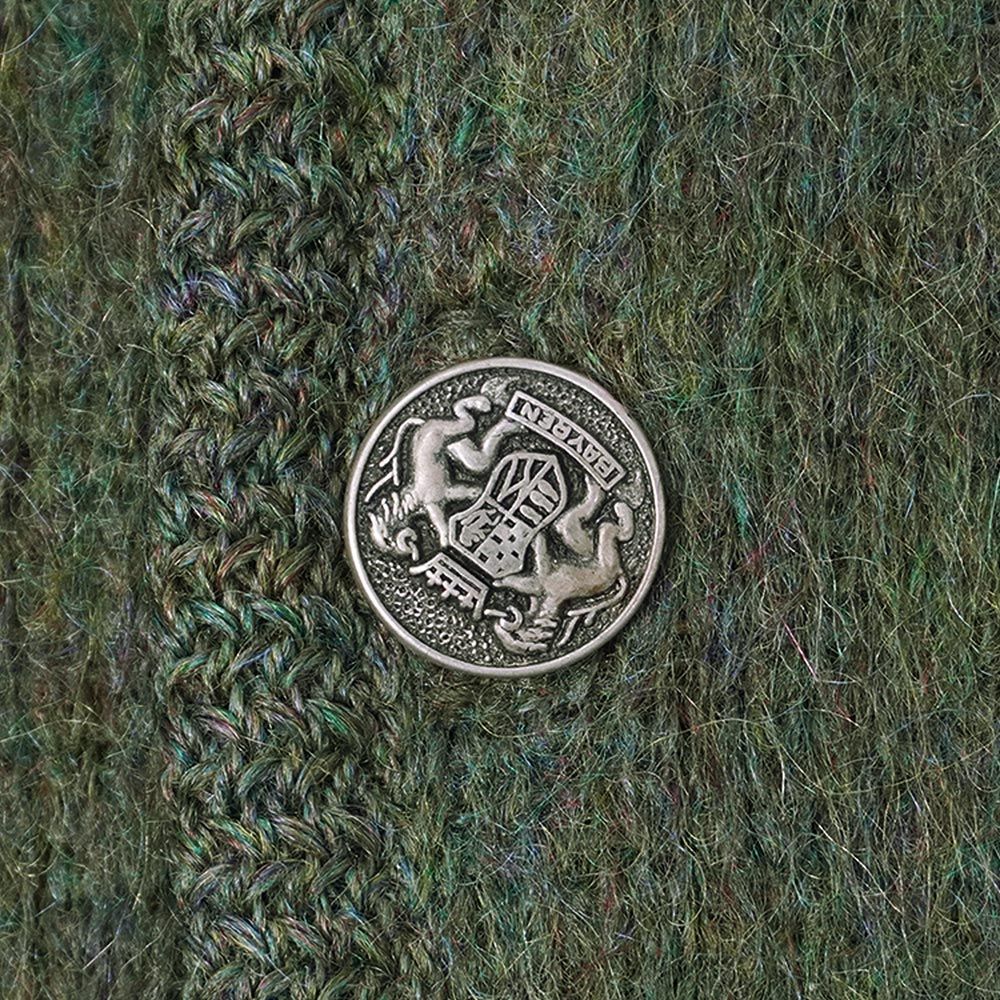 Unknown 60s 60年代 モヘアカーディガン 毛足 シャギー ポケット付き