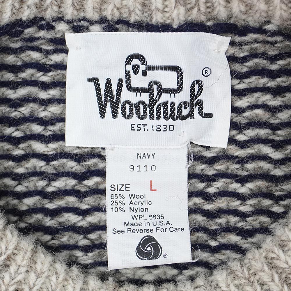 ウールリッチ WOOLRICH 70s 80s 70-80年代 ウールニット クルーネック