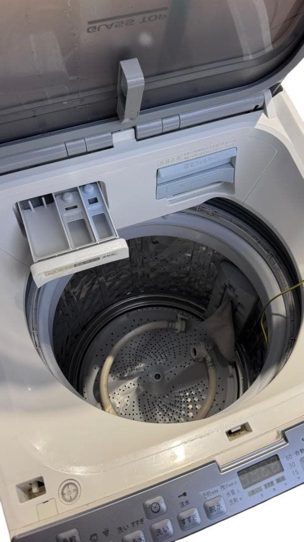 SHARP ES-PX8B-S 8㎏ 穴なし槽＆温風プラス洗浄 洗濯乾燥機 【公式通販】
