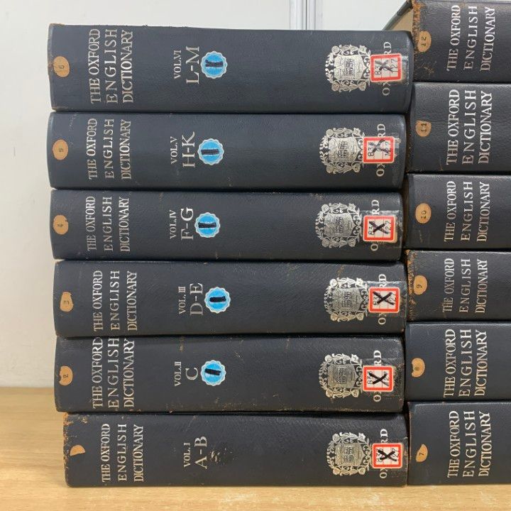 □04)【1点限り!】【除籍本】The Oxford English Dictionary 全13冊+