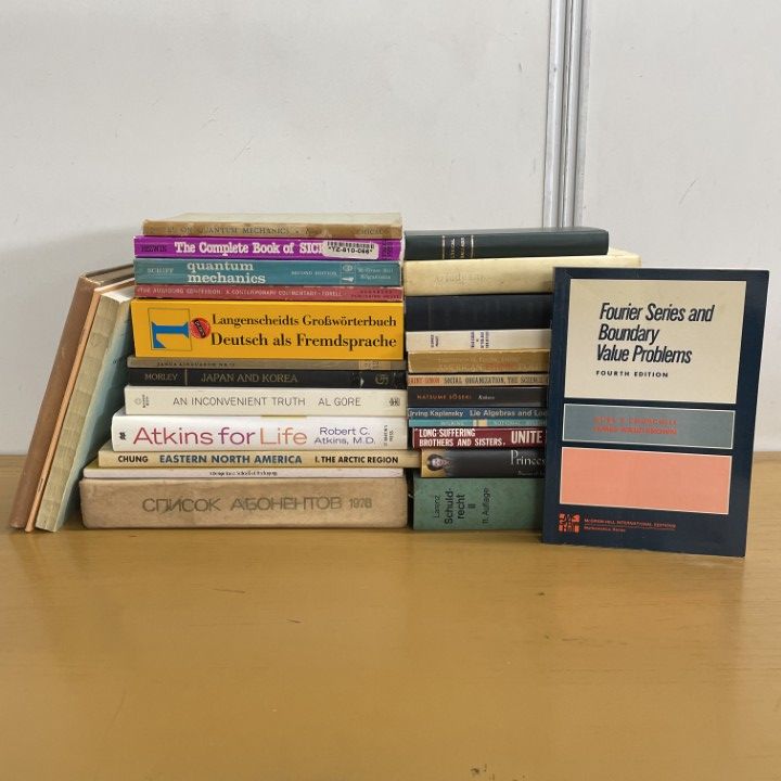 □01)【1点限り!】多ジャンルの洋書 まとめ売り約25冊セット/フーリエ