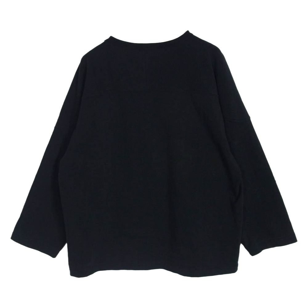 COMOLI コモリ 23SS X01-05005 フットボール 長袖 Tシャツ カットソー 