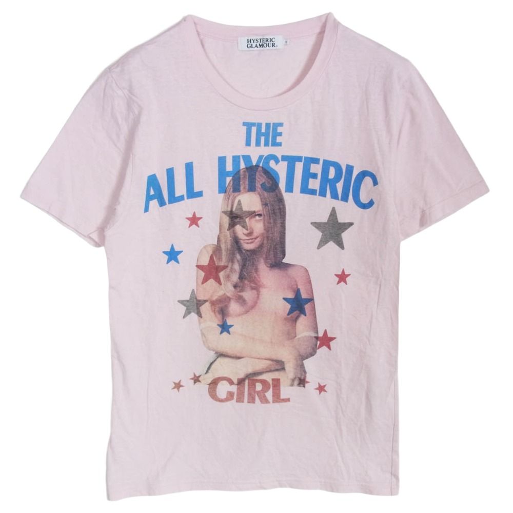 HYSTERIC GLAMOUR ヒステリックグラマー 0242CT24 ガール プリント 