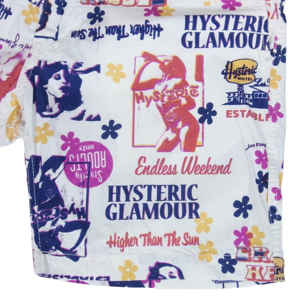 HYSTERIC GLAMOUR ヒステリックグラマー 0232AM03 ガール総柄 ショート