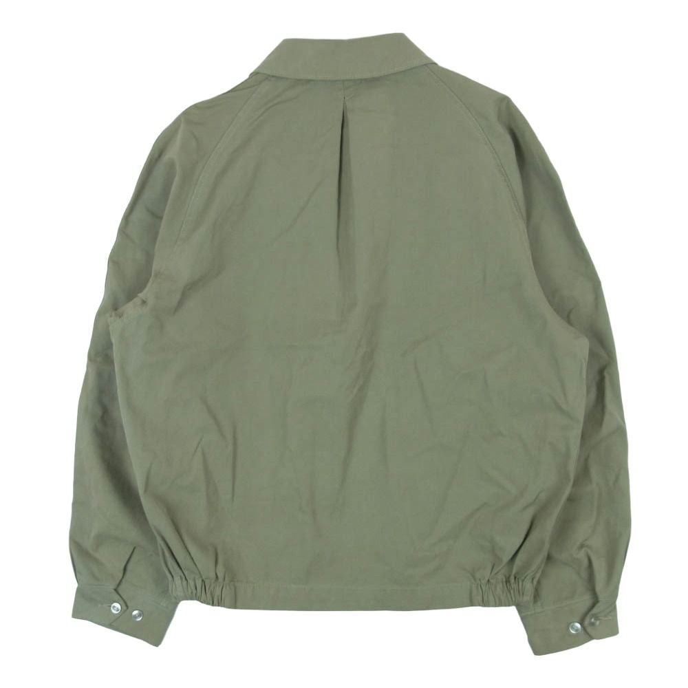 グレンフェル GRENFELL 英国製 山タグ ハリントン ジャケット カーキ系