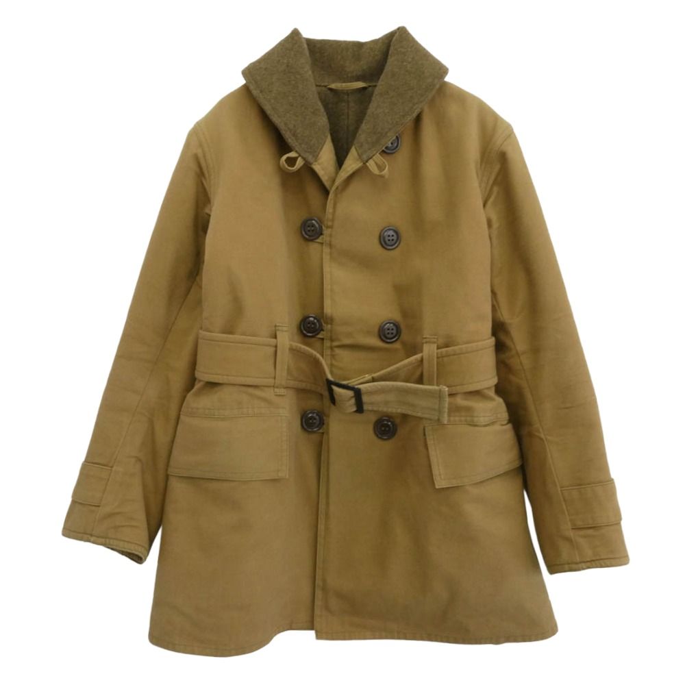 REAL McCOY CLOTHES マッキーノコート ピーコート 38 日本製 The REAL McCOY'S ザリアルマッコイズ COAT MACKINAW OD マッキーノ