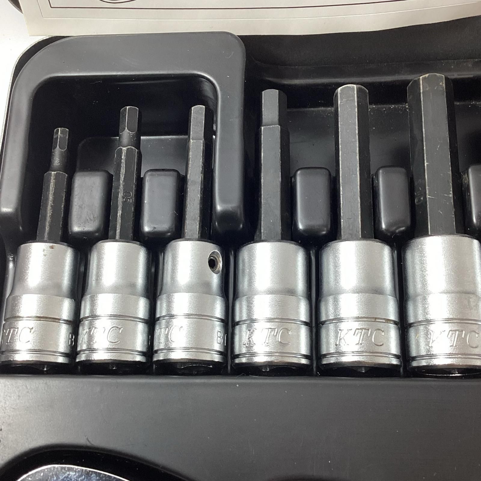KTC ケーティーシー ヘキサゴンビットソケットレンチセット