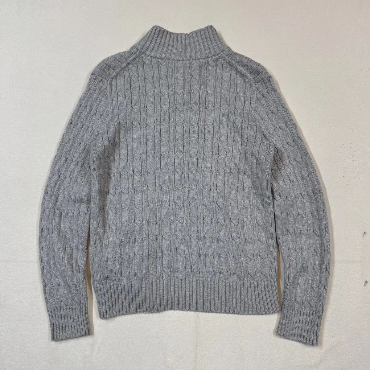 レディース Mサイズ) ポロラルフローレン ケーブル ニット ハーフ