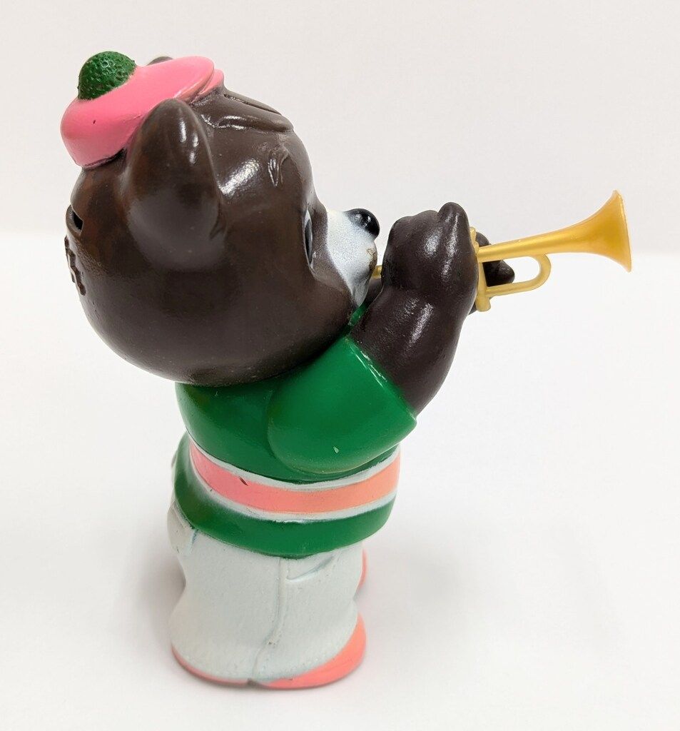 北海道拓殖銀行 貯金箱 たくちゃん トランペット 110mm - メルカリ