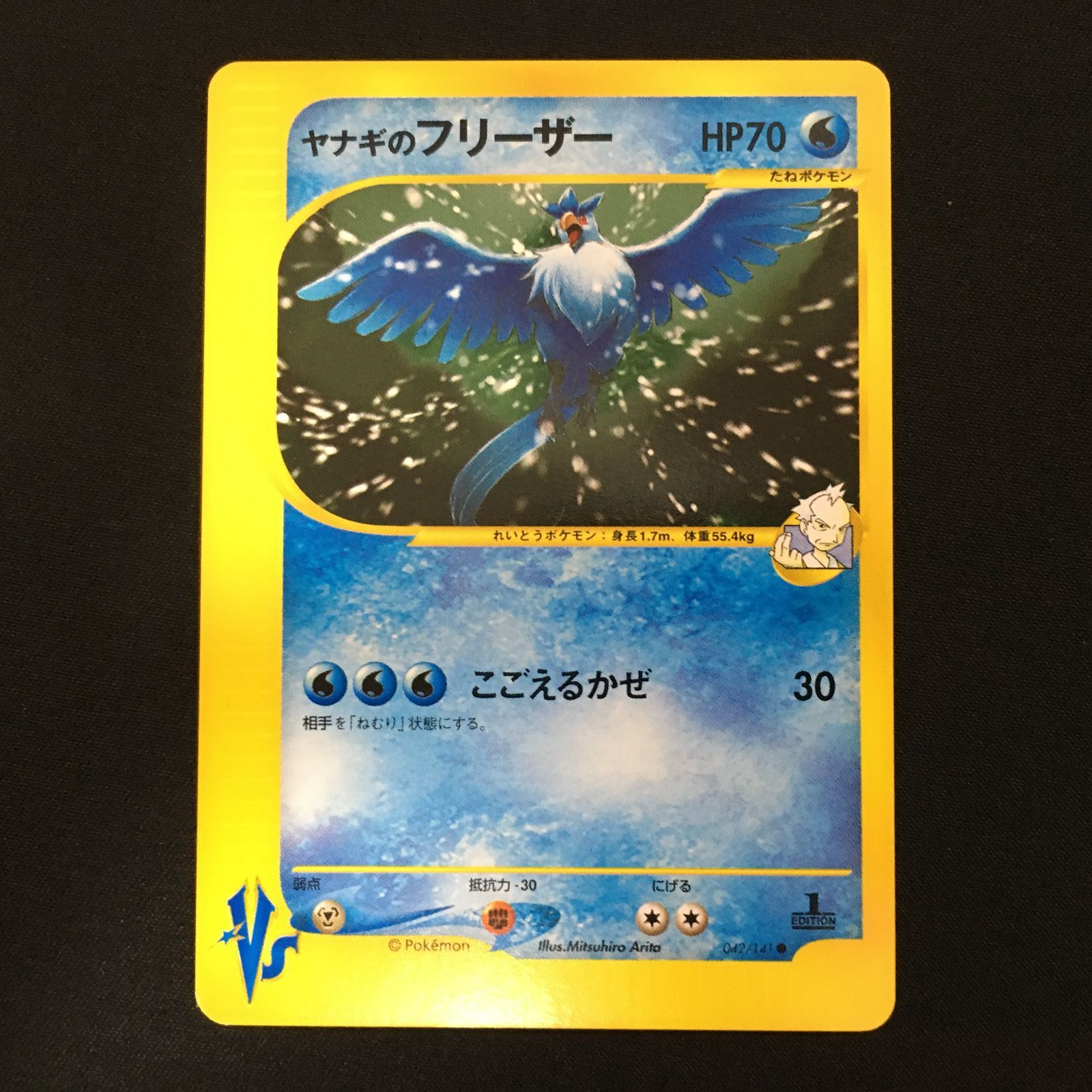 3801101 【美品＋】ヤナギのフリーザー VSシリーズ ポケモンカード