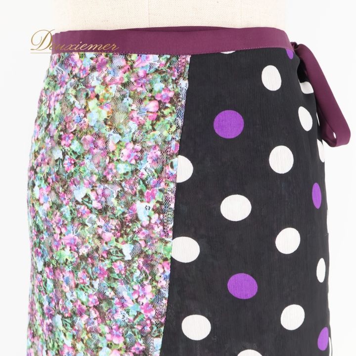 ☆フラメンコ ラップファルダ 巻きスカート フラメンコ衣装あとりえ