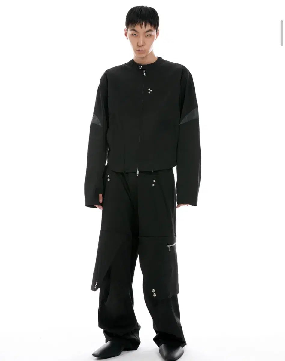 アナザーユース 003-23 PC ウォーマー ジャケット - ブラック