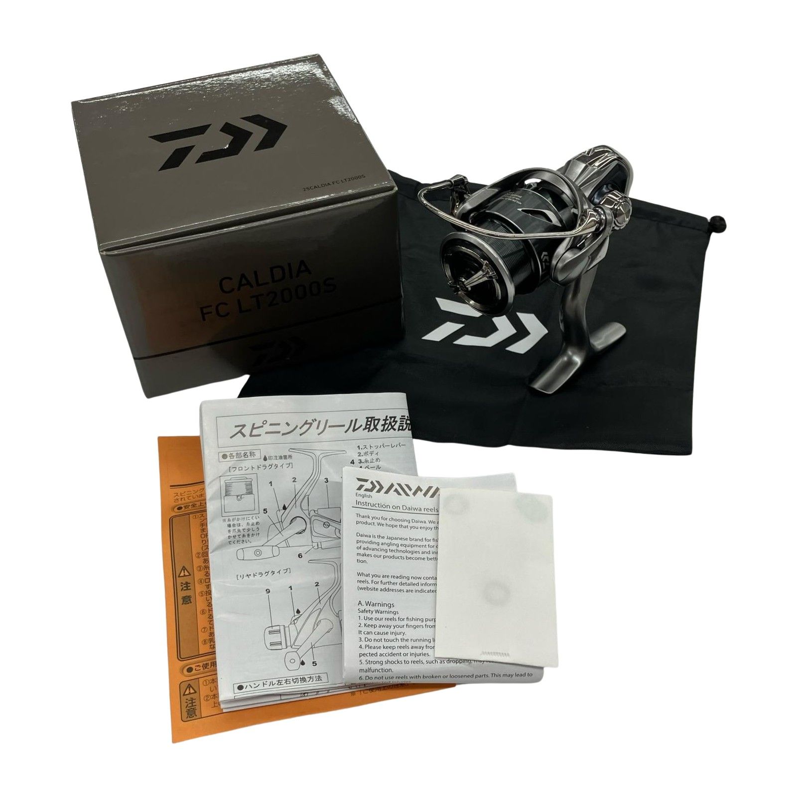 σσDAIWA ダイワ スピニングリール 25カルディア FC LT2000S キズ有