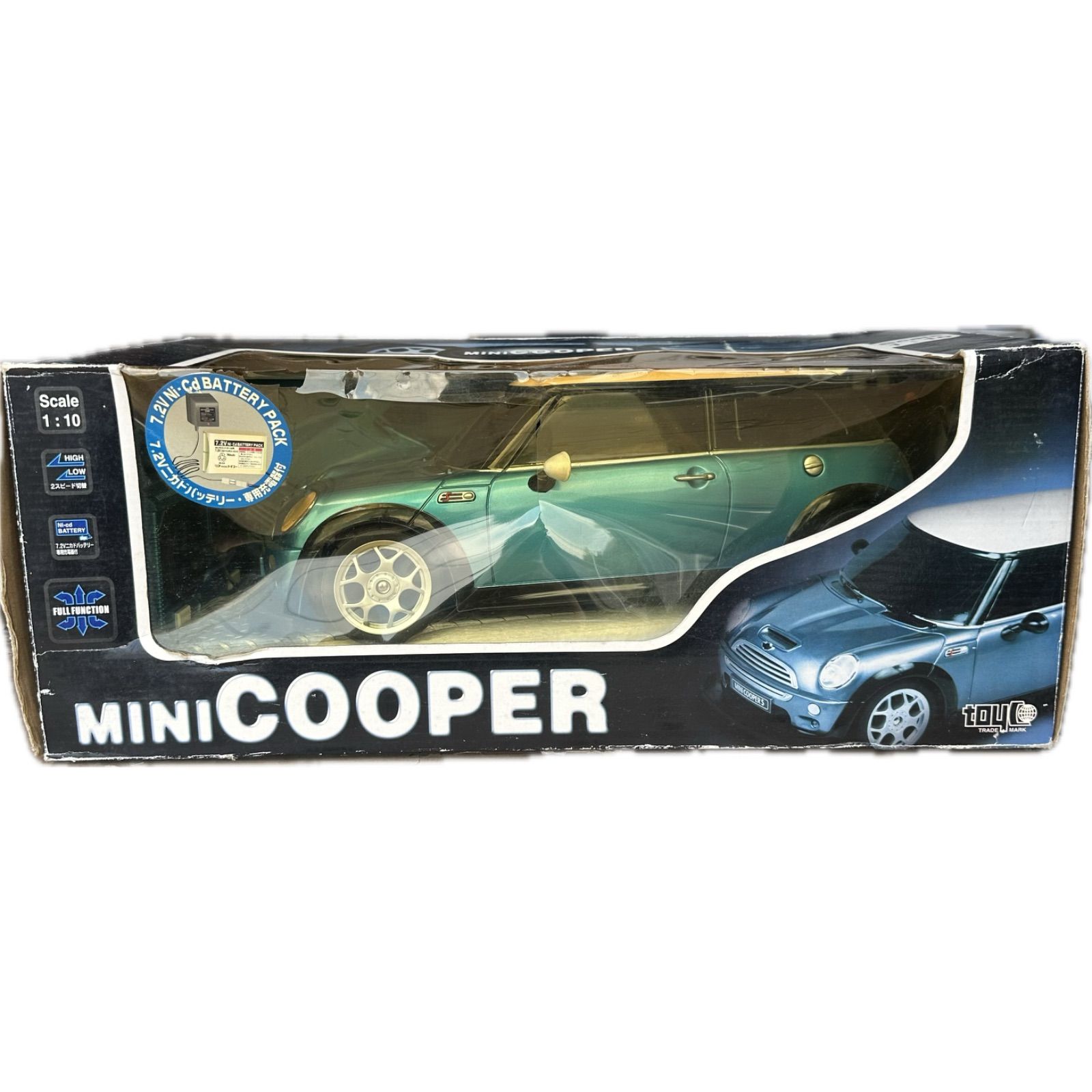 色褪せ・汚れ有】1/10スケールフルファンクションラジオコントローラ