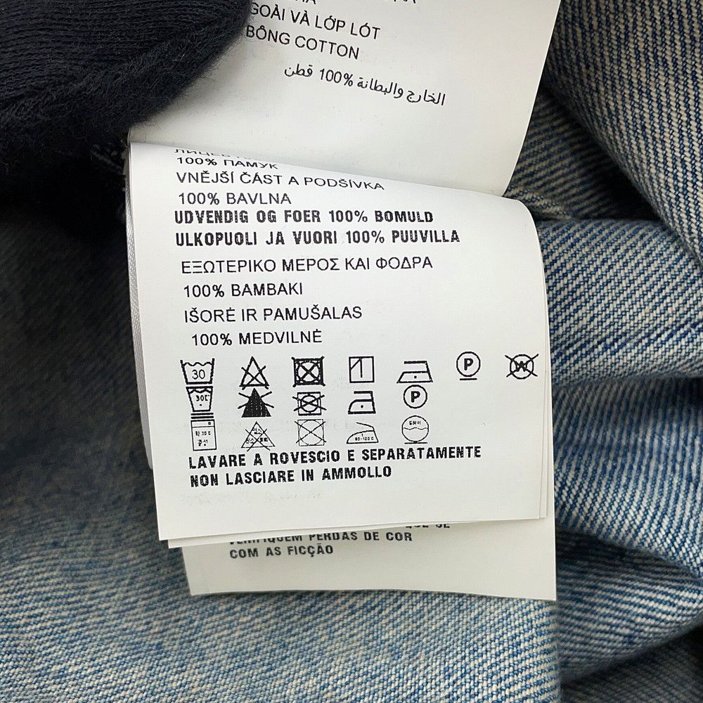 プラダ ワンピース トライアングルロゴ デニムワンピース ダメージ加工