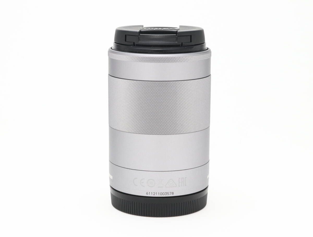 B (並品) Canon キヤノン EF-M 55-200mm F4.5-6.3 IS STM シルバー