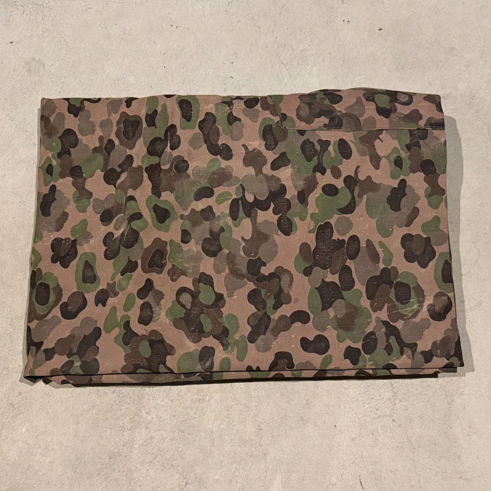 ②4枚セット 軍幕 オーストリア軍 スワンプカモ ポンチョ テント