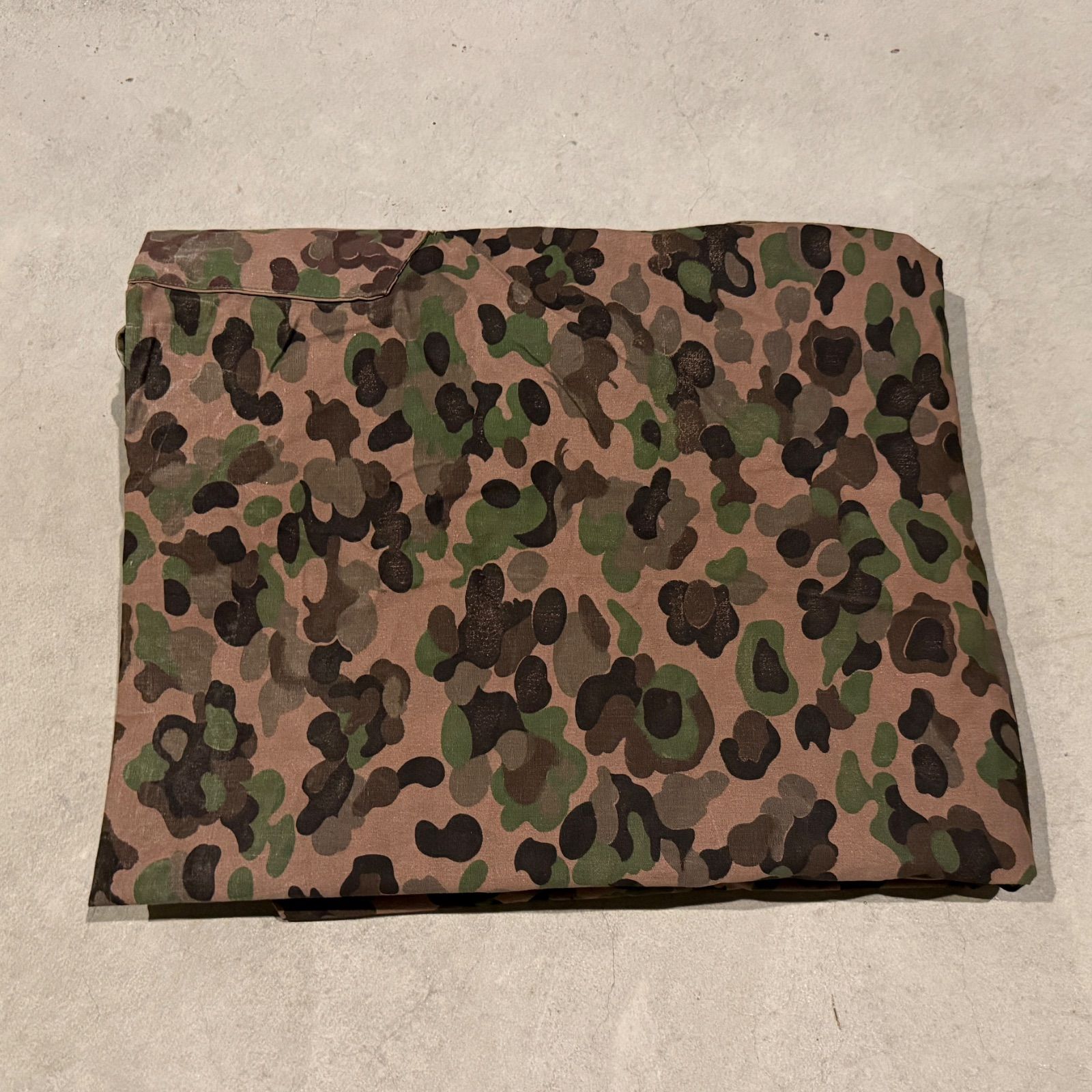 ②4枚セット 軍幕 オーストリア軍 スワンプカモ ポンチョ テント