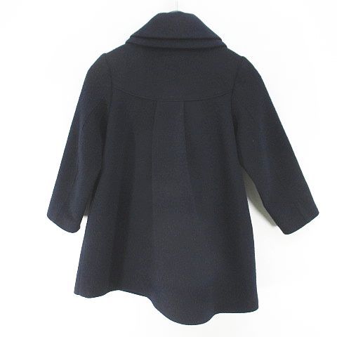 アナスイ ANNA SUI mini ステンカラーコート ミドル丈 120 紺系