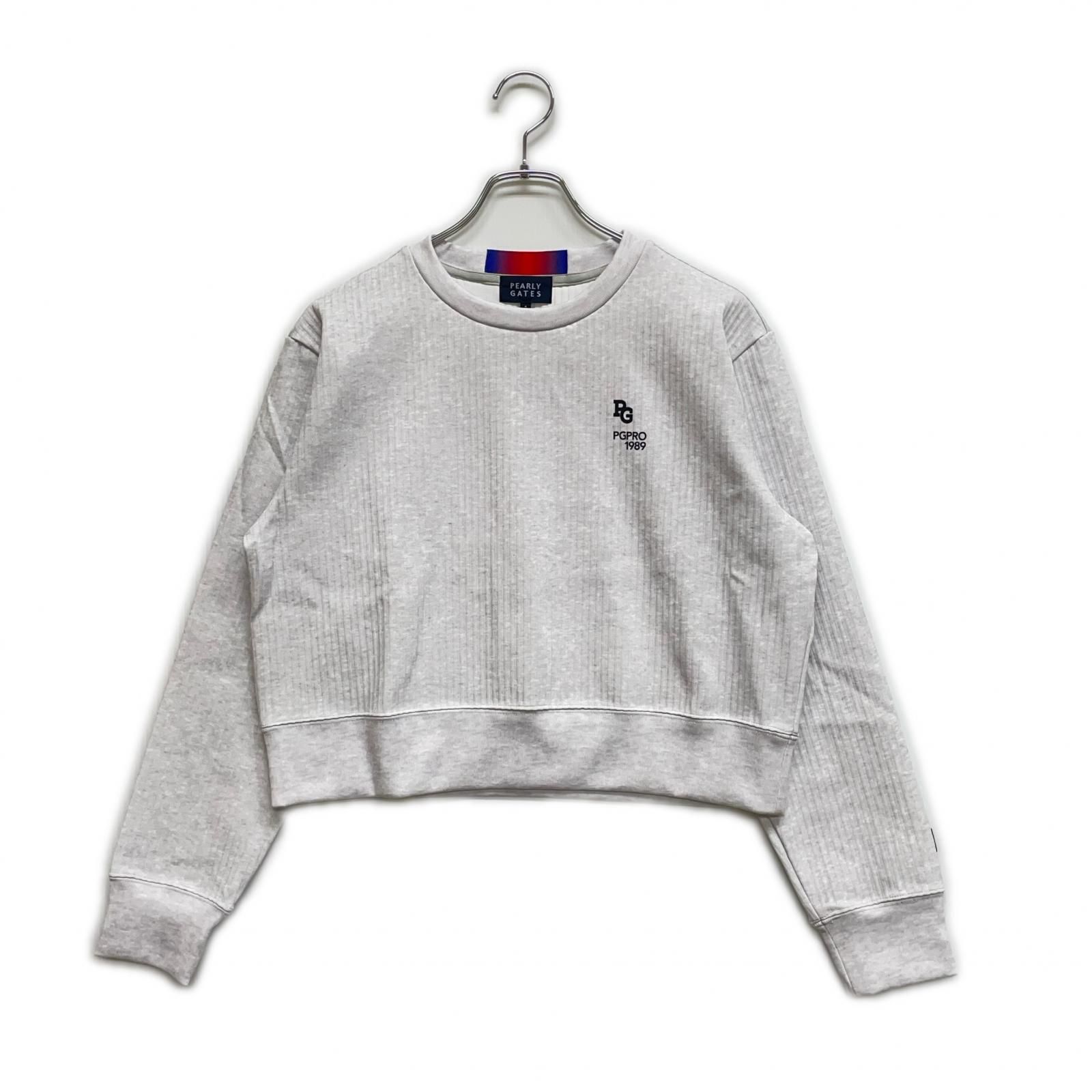 中古 レディース パーリーゲイツ PEARLY GATES スウェット 1(M) グレー