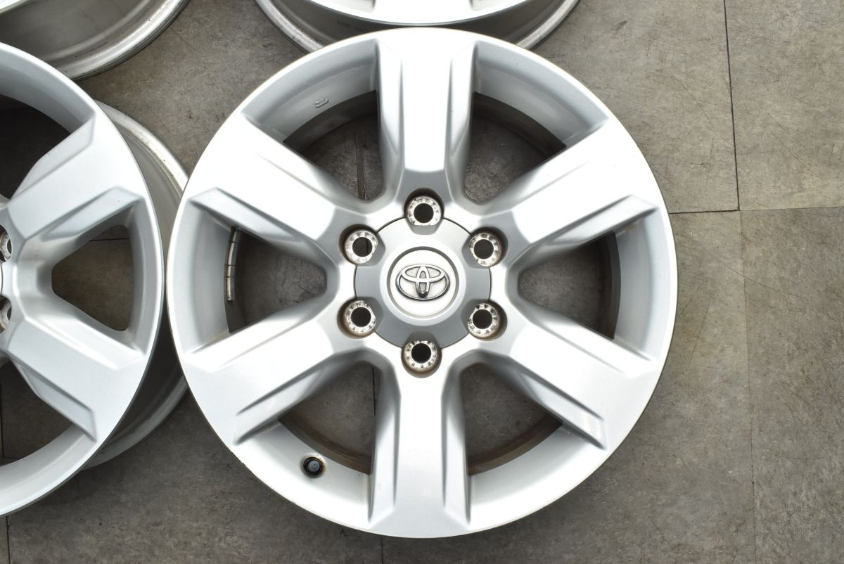 交換用に】トヨタ 150 ランドクルーザープラド 中期 純正 17in 7.5J +