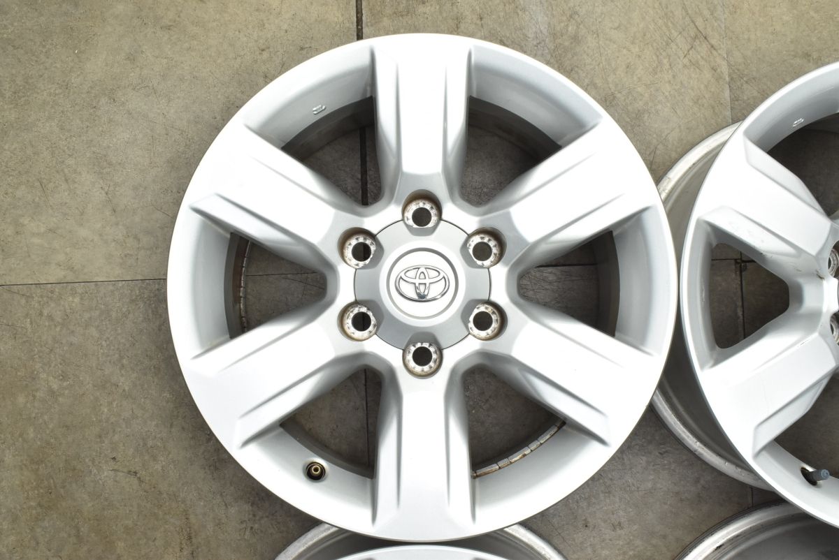 交換用に】トヨタ 150 ランドクルーザープラド 中期 純正 17in 7.5J +