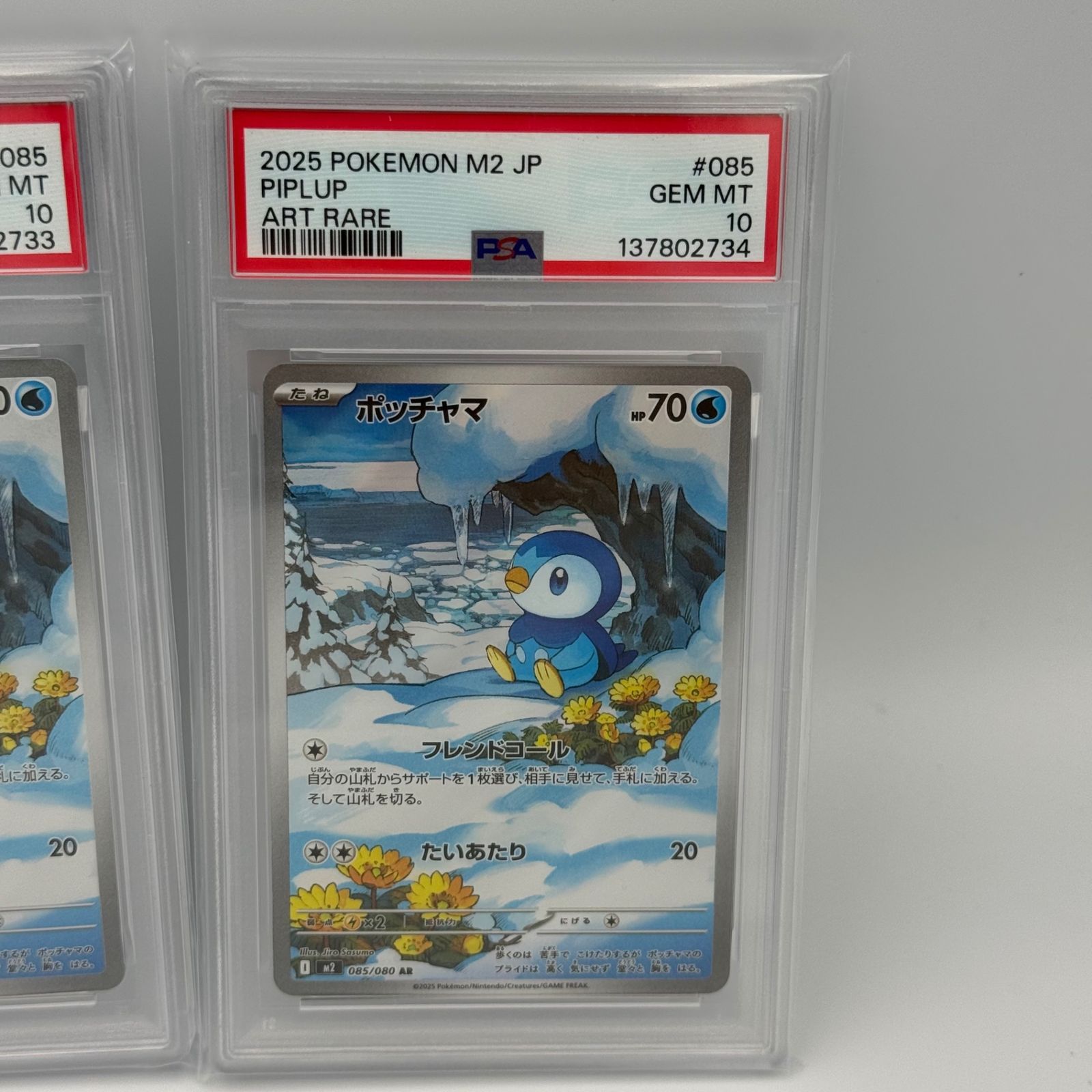 M2 ポッチャマ【AR】PSA10 連番】ポッチャマ AR PSA10 - メルカリ