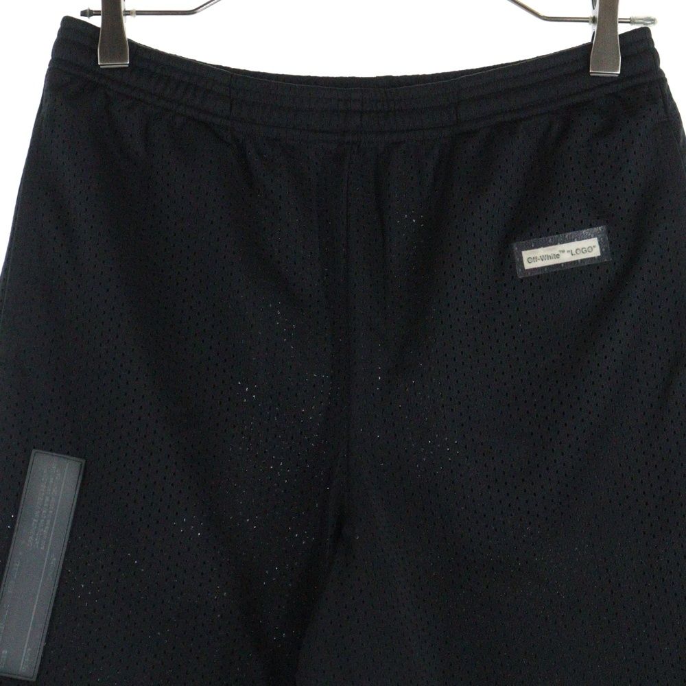 OFF-WHITE (オフホワイト) 18SS ラバーロゴメッシュショートパンツ