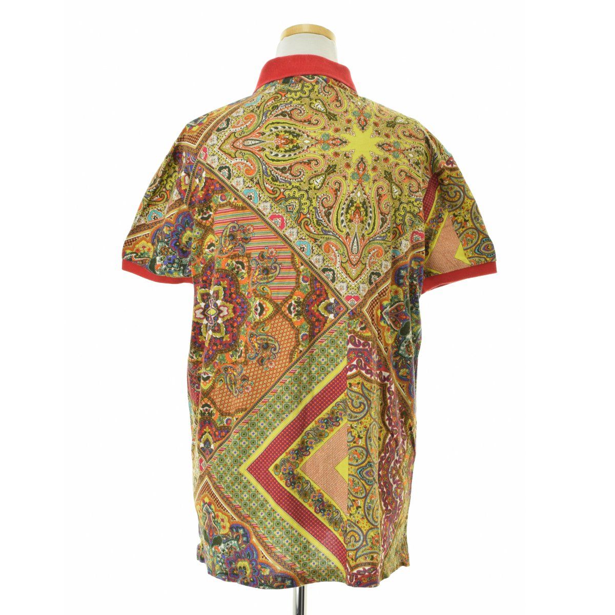 ETRO】イタリア製 ペイズリー ユニセックス半袖ポロシャツ - メルカリ