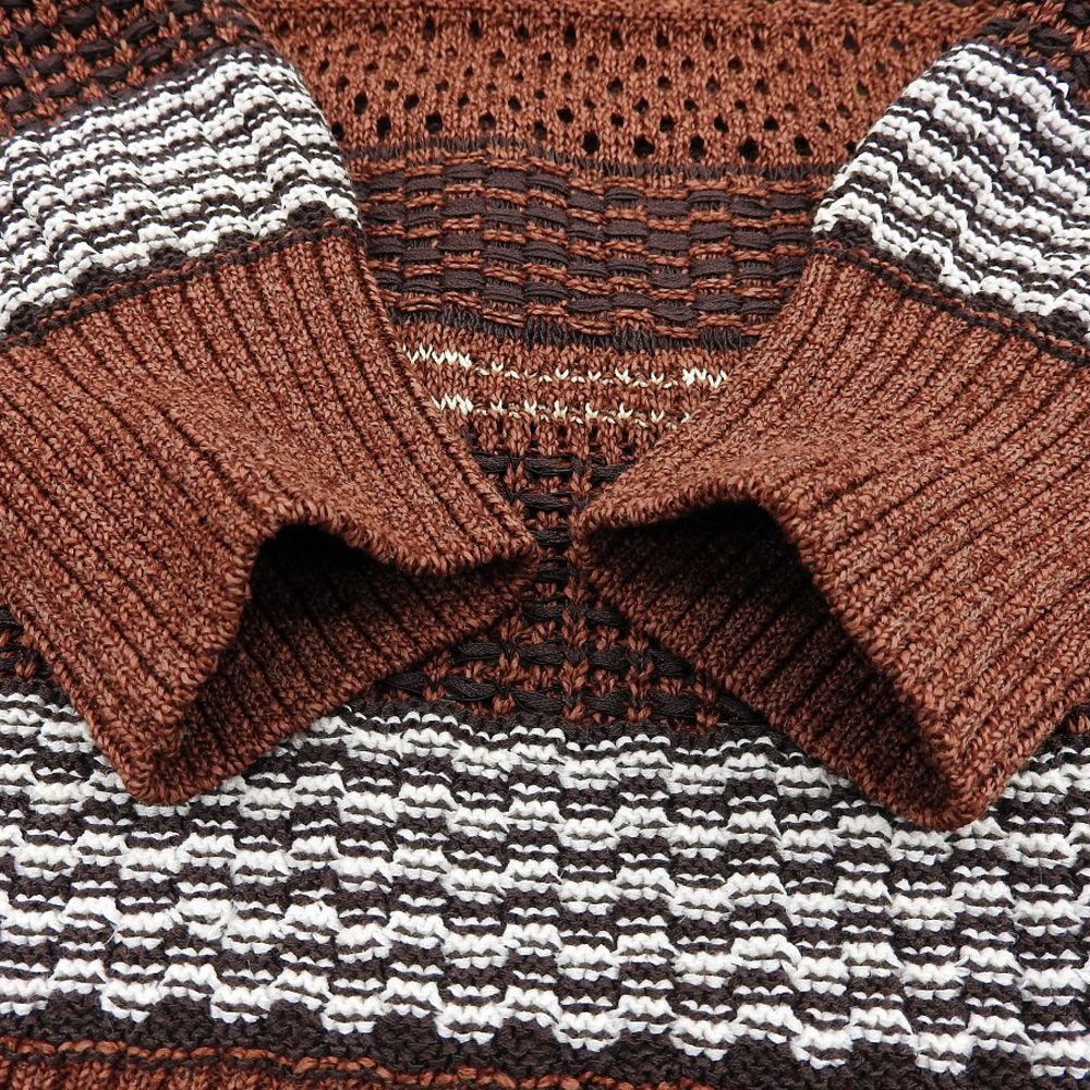 Mame Kurogouchi マメクロゴウチ 美品 Bamboo Basket Pattern Knitted