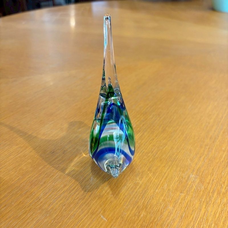 マルティグラス 魚 ペアセット ガラス 置物 MultiGlass 熱帯魚