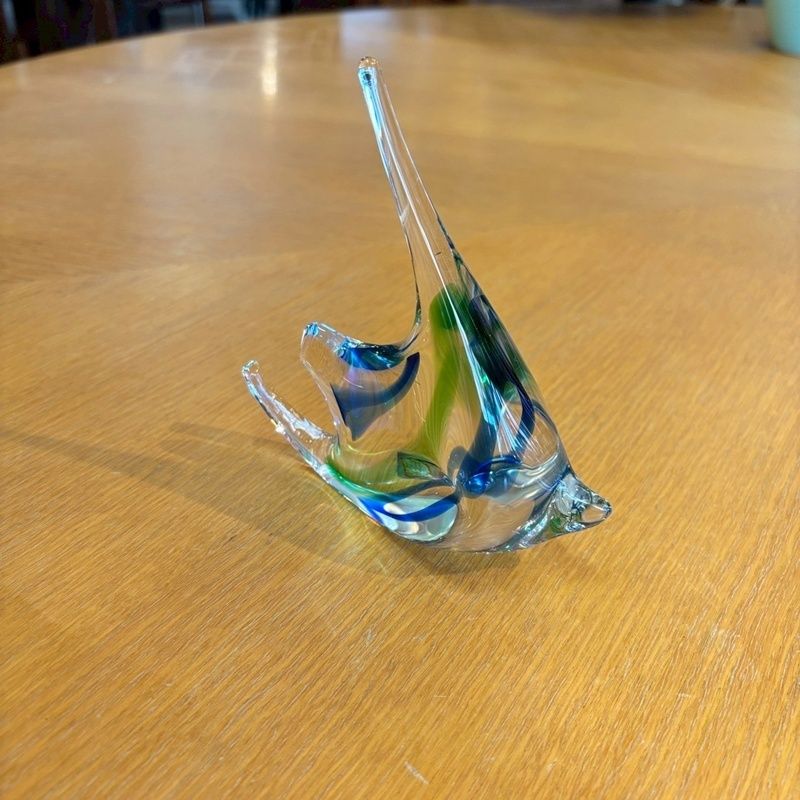 マルティグラス 魚 ペアセット ガラス 置物 MultiGlass 熱帯魚