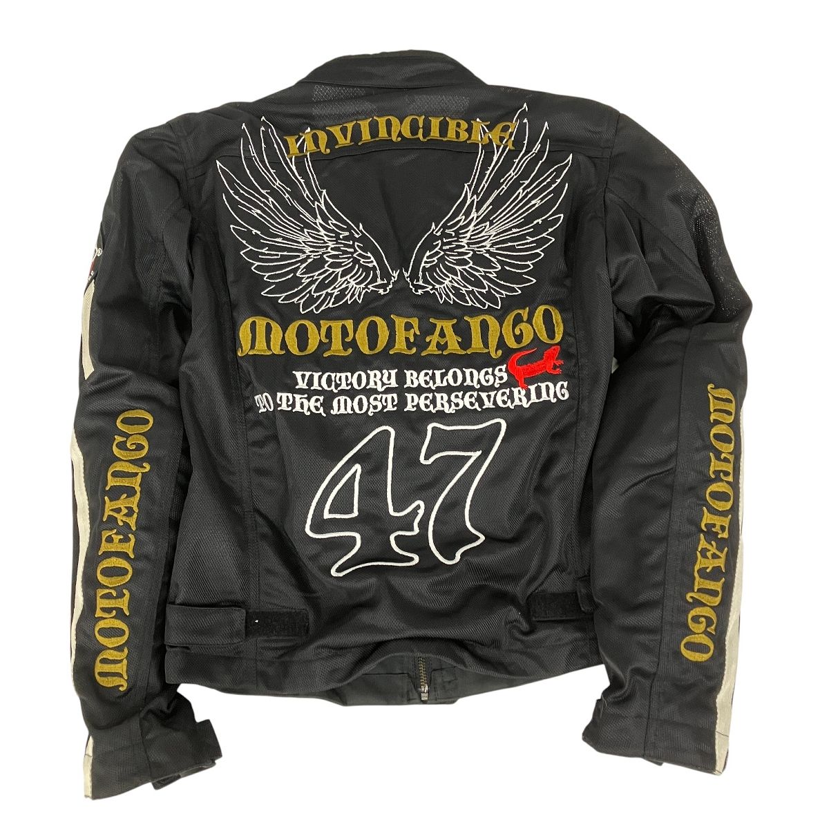 MOTOFANGO 17-003 ダブルラインメッシュジャケット Lサイズ バイク用品