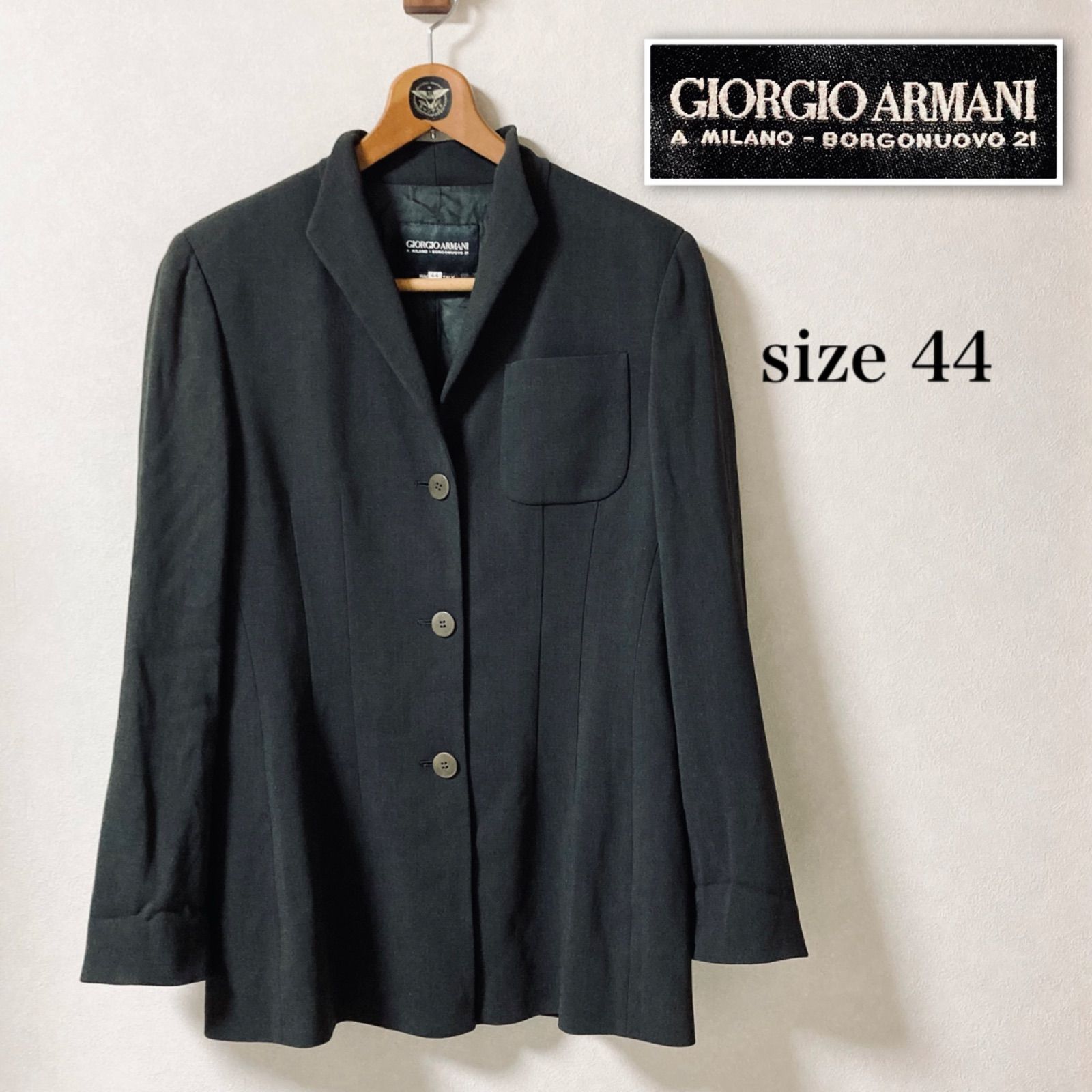 □極美品□GIORGIO ARMANI ジョルジオアルマーニ A MILANO-BORGONUOVO