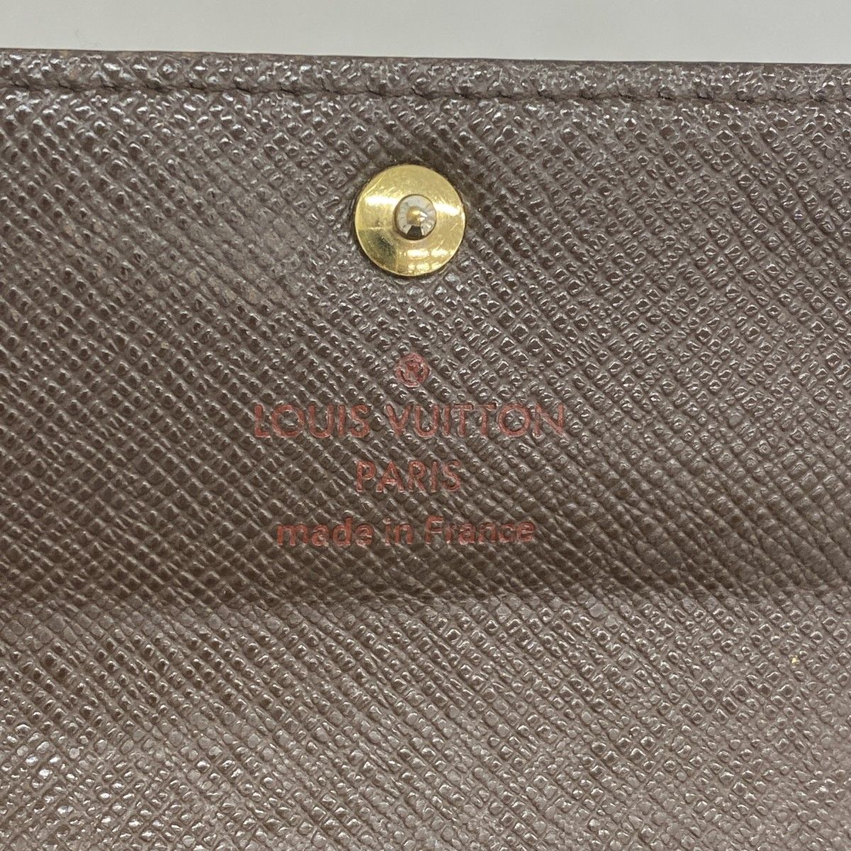 6ad3992】ルイヴィトン コインケース ダミエ ポルトモネプラ N61930