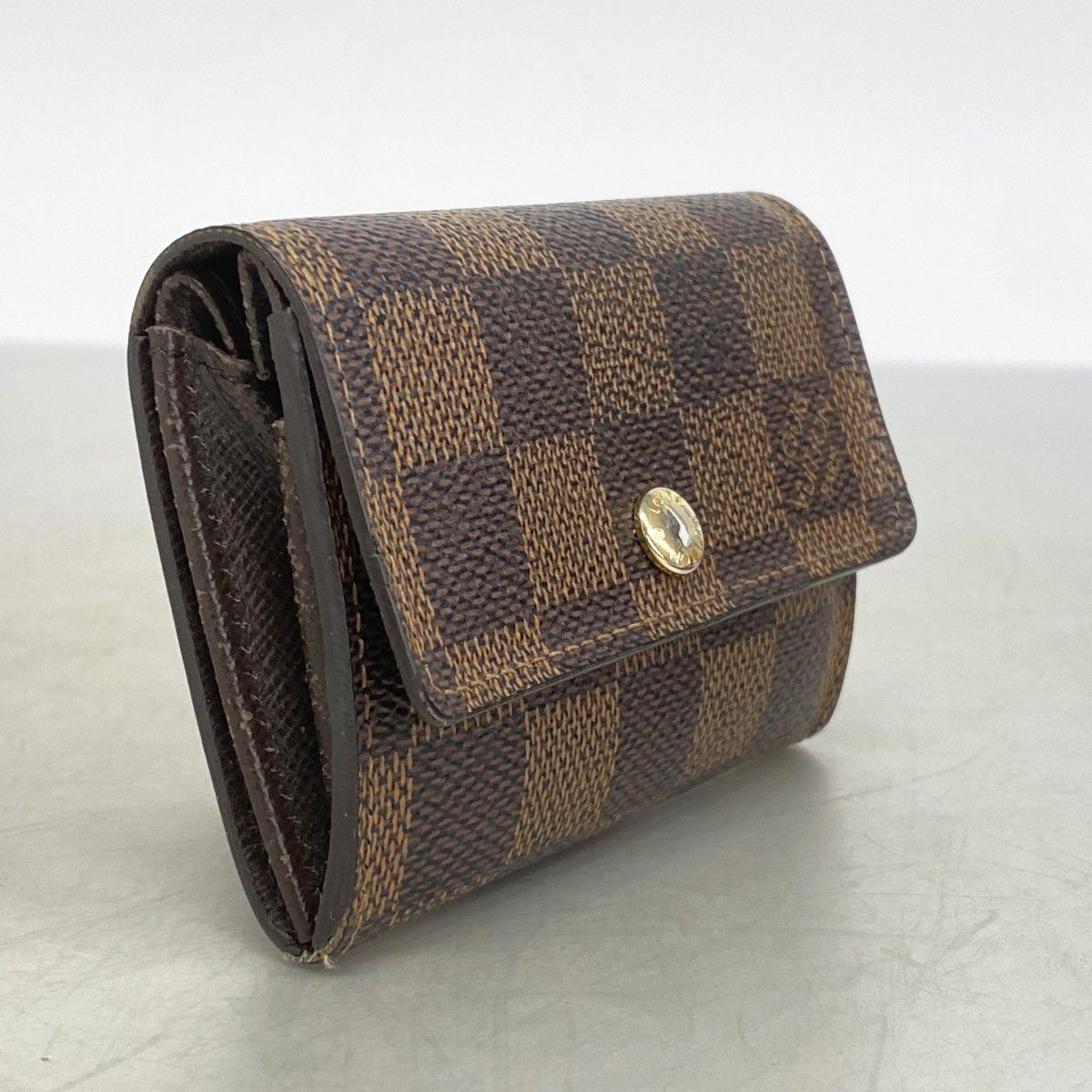 6ad3992】ルイヴィトン コインケース ダミエ ポルトモネプラ N61930