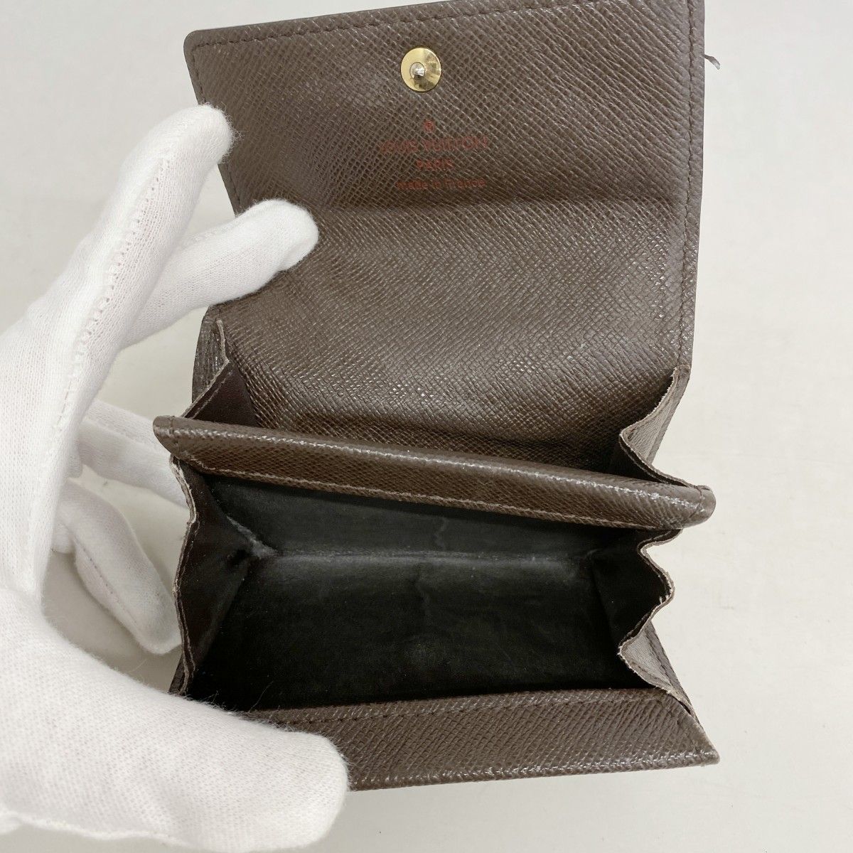 6ad3992】ルイヴィトン コインケース ダミエ ポルトモネプラ N61930