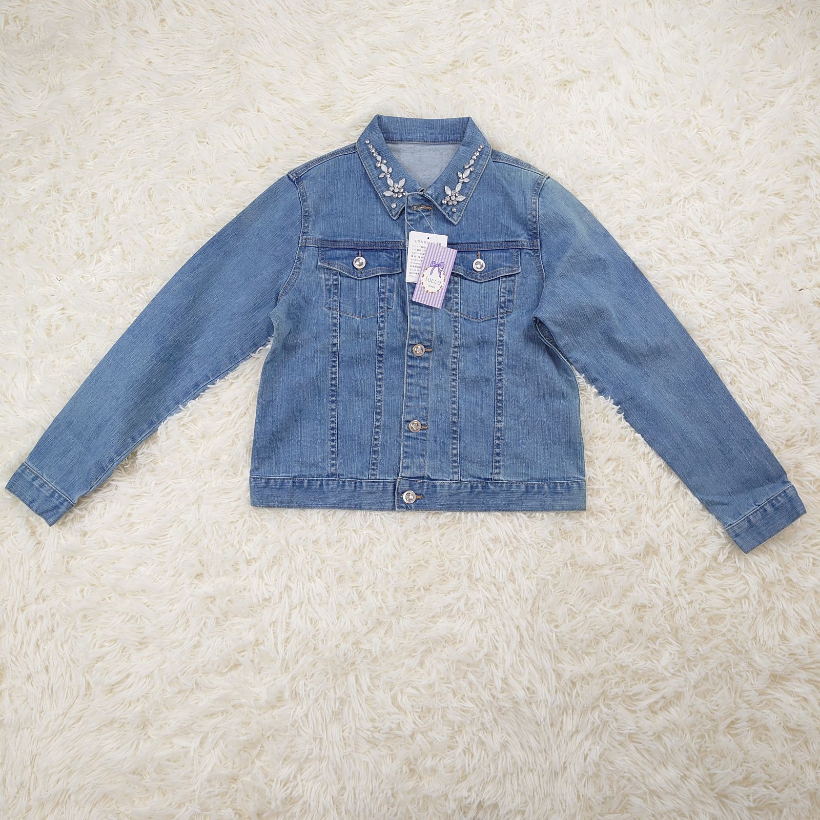 新品 未使用 タグ付き 保管品 tocco Gジャン デニムジャケット 