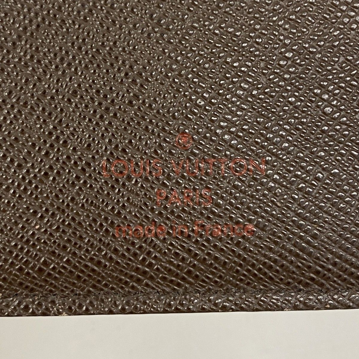 6ad4029-k】ルイヴィトン 長札入れ ダミエ ポルトバルールカルト
