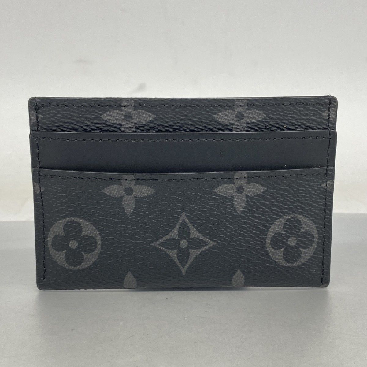 6ad4067-k】ルイヴィトン カードケース モノグラム・エクリプス ポルト