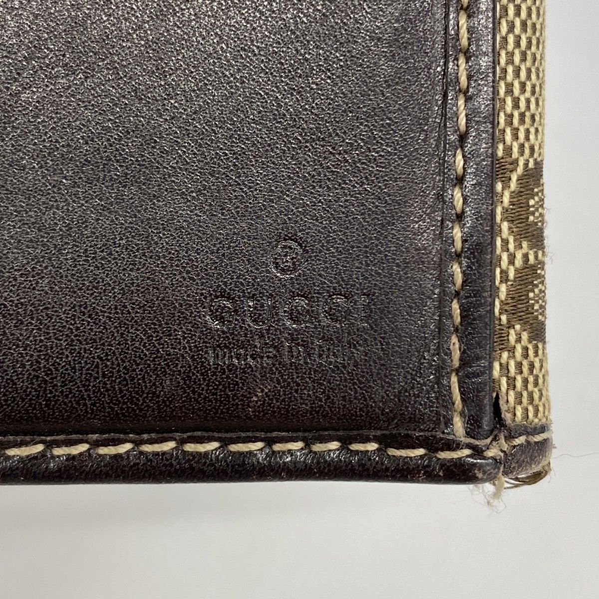 6ad4069-k】グッチ 長財布 GGキャンバス インターロッキングG 181593