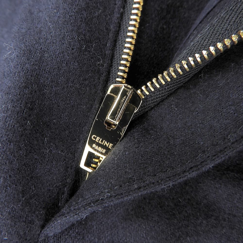 CELINE セリーヌ カシミヤ フランネル サイドアジャスター トリオンフ  