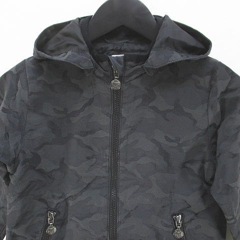 ダブルB 刺繍ジャケット UNISEX＞【jumpit】ワンポイント刺繍/切り替えダブルジップナイロン