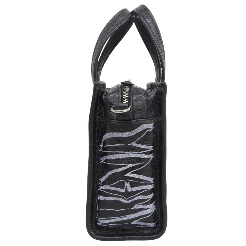 BALENCIAGA バレンシアガ 美品 バザール ショッパー XXS レザー