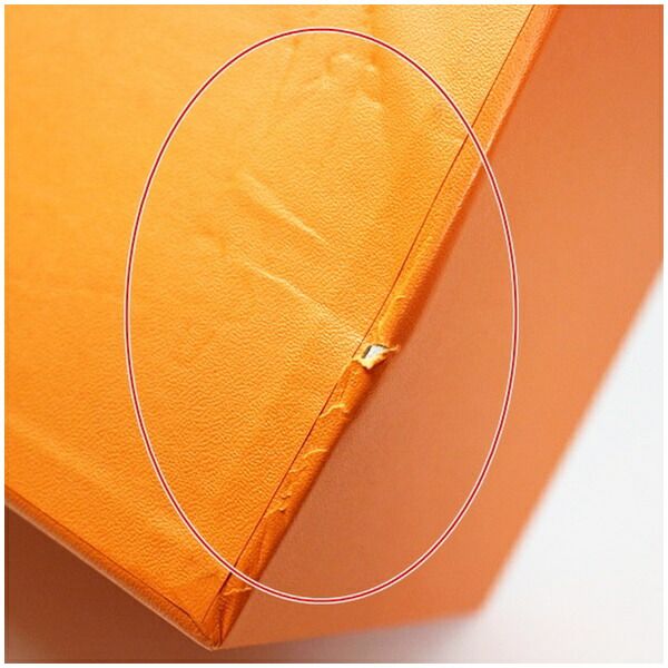 エルメス バーキン ケリー 空箱 ボックス オレンジ 中古 ABランク