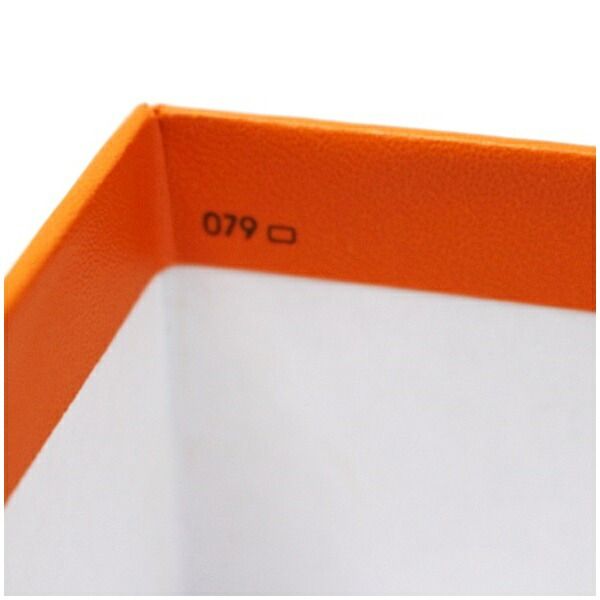 エルメス バーキン ケリー 空箱 ボックス オレンジ 中古 ABランク