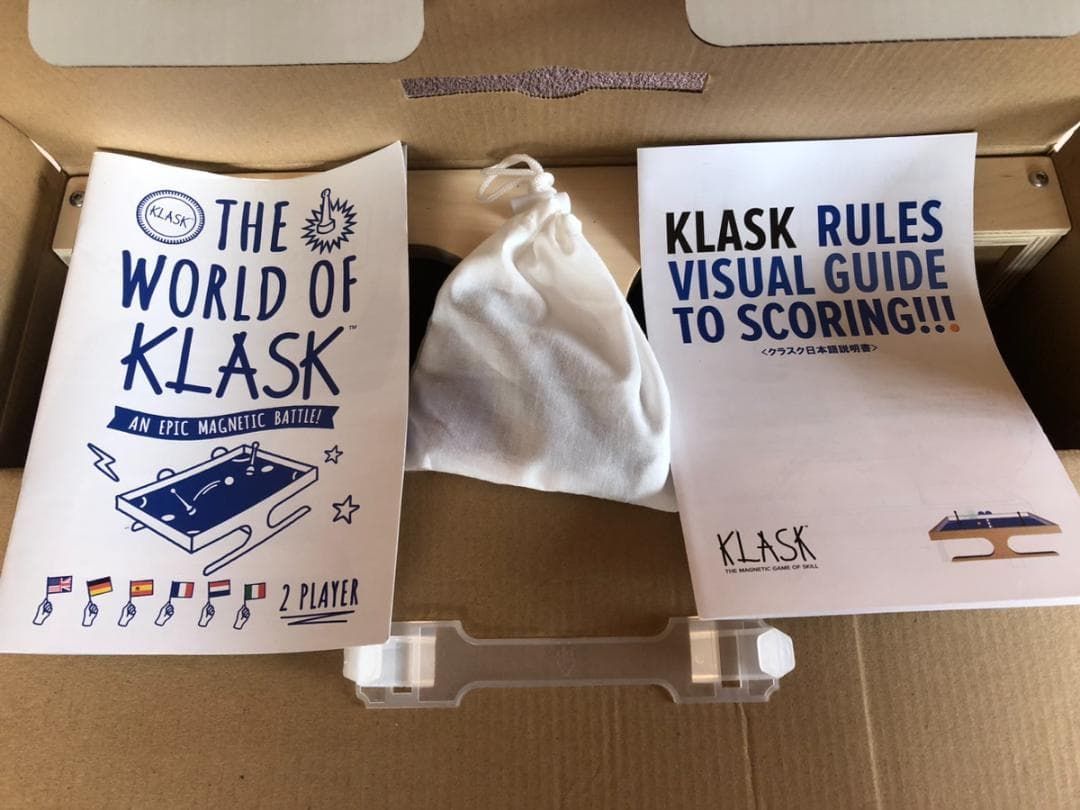 KLASK（クラスク）日本語版 カワダ テーブルゲーム - メルカリ