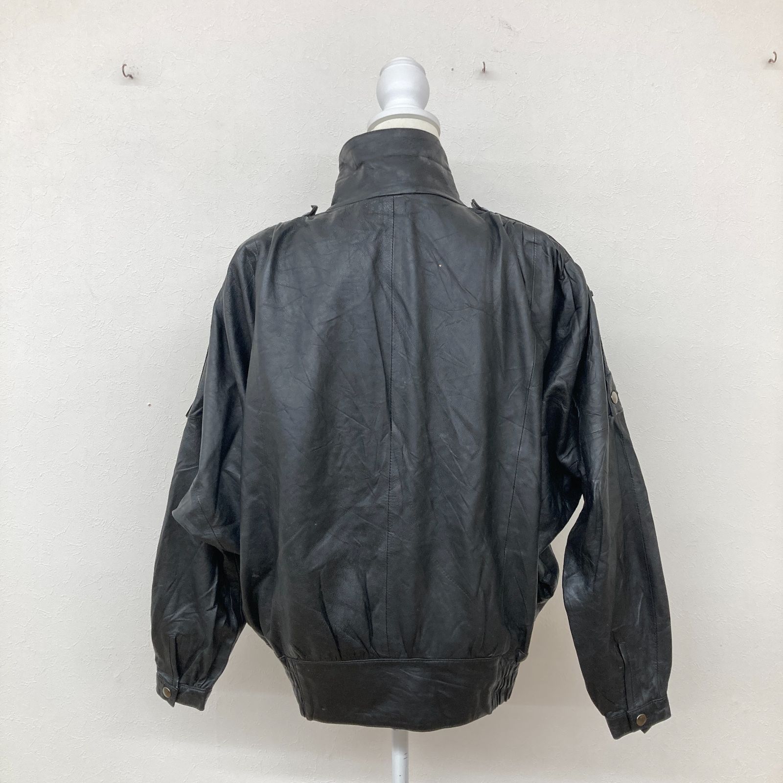 80s レザー シングル ヴィンテージ ライダース 希少 Hein レザー