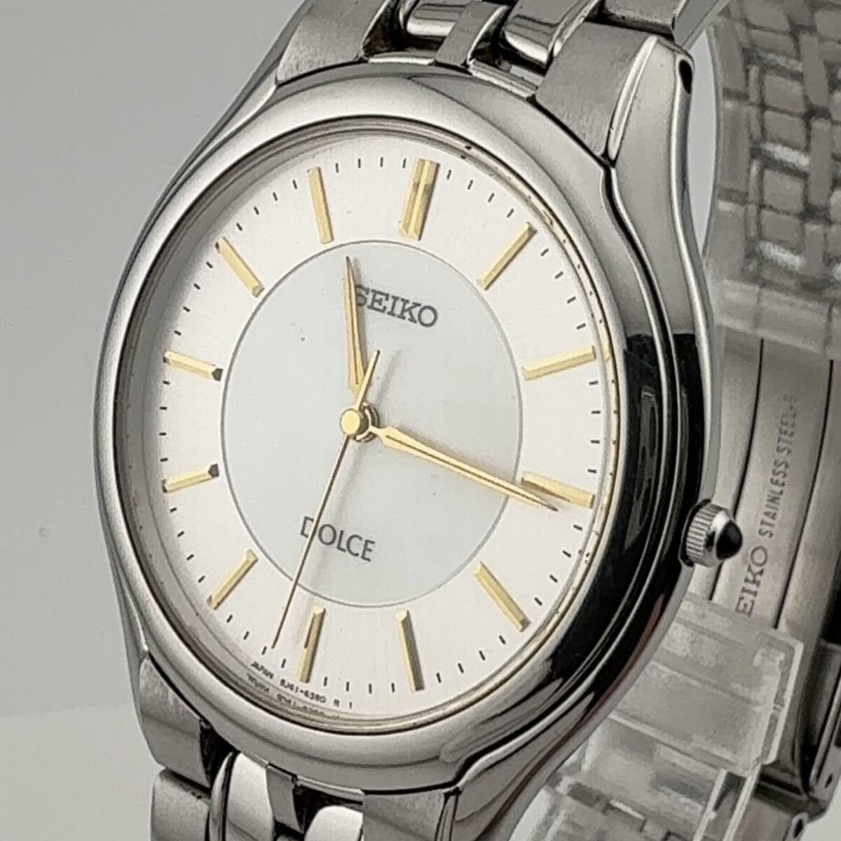 SEIKO 8J41-6030 セイコー DOLCE ドルチェ クォーツ シェル文字盤 