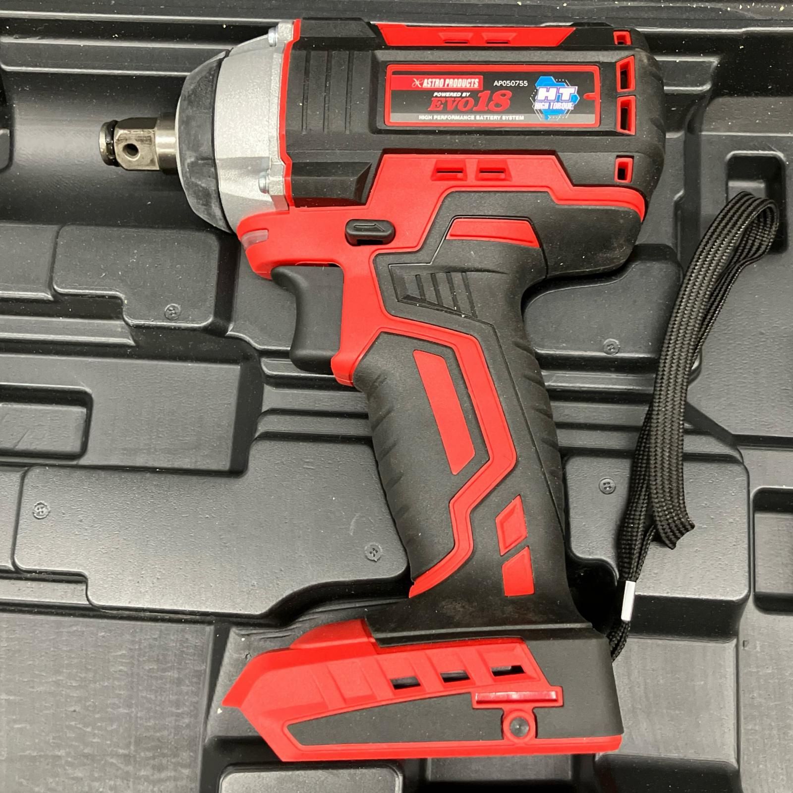 △△ASTRO アストロプロダクツ ハイトルクインパクトレンチ EVO 18 本体 ケース レッド